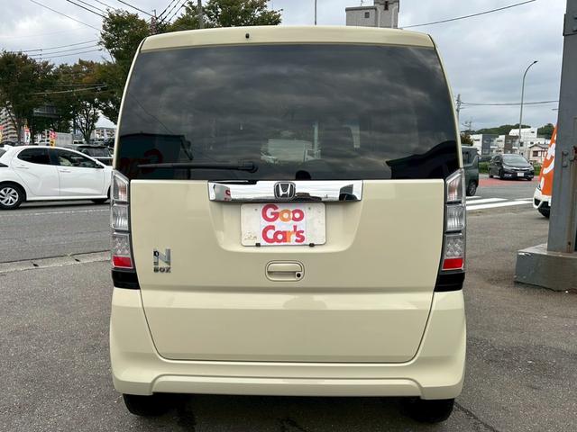 N-BOX G・Lパッケージ リヤシートスライド ポータブルナビ 全席PW ナビテレビ サイドエアバック 地TV AAC 横滑り防止 スマートキー ABS ETC キーレスE パワーステアリング 運転席エアバッグ SD(6枚目)