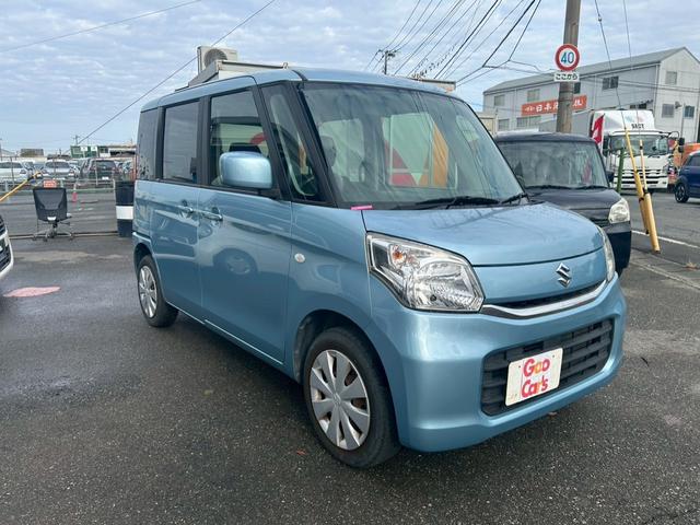 スペーシア Ｘ　ＨＤＤナビ　片側電動両側スライドドア　ナビＴＶ　ＡＵＸ接続　ＡＡＣ　横滑り防止　ＤＶＤ　ＵＳＢ　エアバック　キーレススタートシステム　ＡＢＳ　パワーウィンドウ　ワンセグＴＶ　助手席エアバッグ（2枚目）