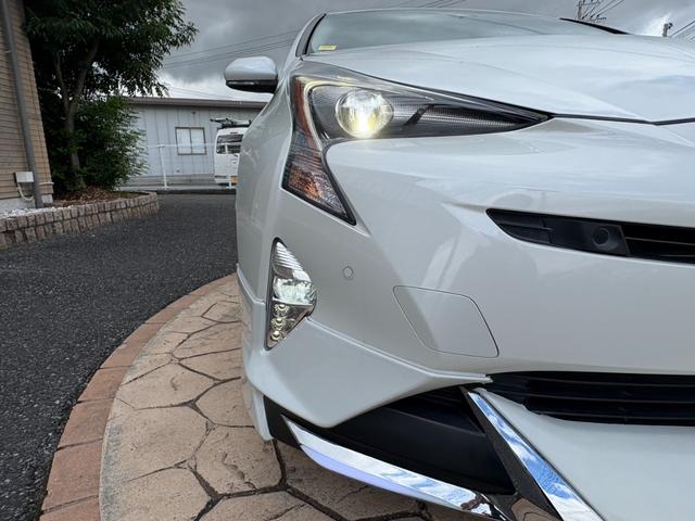 プリウス Ａ　エアロ　純正ナビ　ＢＳＭ　ドラレコ　車線逸脱　衝突軽減ブレーキ　イモビ　衝突安全ボディ　Ｉストップ　ＬＥＤヘッドライト　クルーズＣ　スマートキー　横滑防止装置（30枚目）