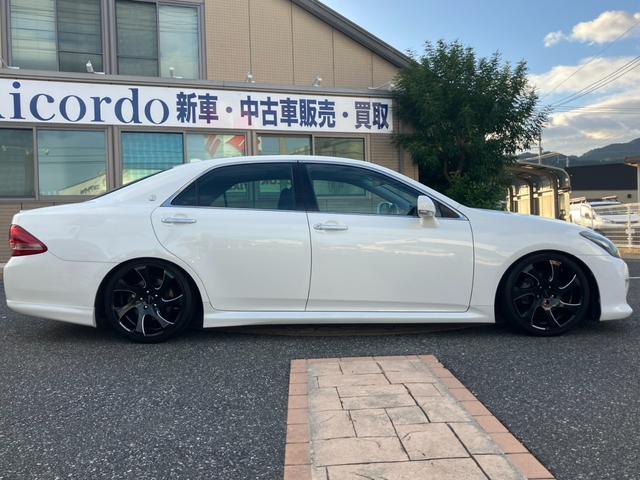 クラウン ２．５アスリート　スペシャルエディション　車高調　社外アルミホイール　純正ナビ　バックモニター（6枚目）