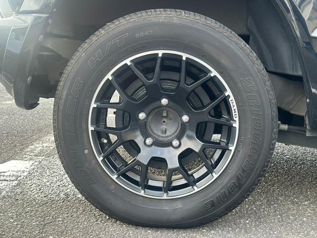 ジムニー ＸＣ　ＤＡＭＤリトルＧ仕様　サイド２本出しマフラー　社外ナビ　社外デジタルインナーミラー　社外アルミ（33枚目）