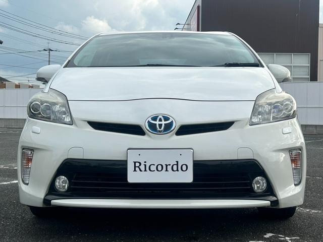 プリウス Gツーリングセレクション 純正8インチナビ バックモニター ハーフレザーシート ETC(3枚目)