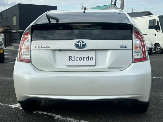 プリウス Gツーリングセレクション 純正8インチナビ バックモニター ハーフレザーシート ETC(6枚目)