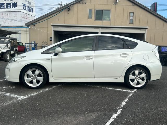 プリウス Gツーリングセレクション 純正8インチナビ バックモニター ハーフレザーシート ETC(7枚目)