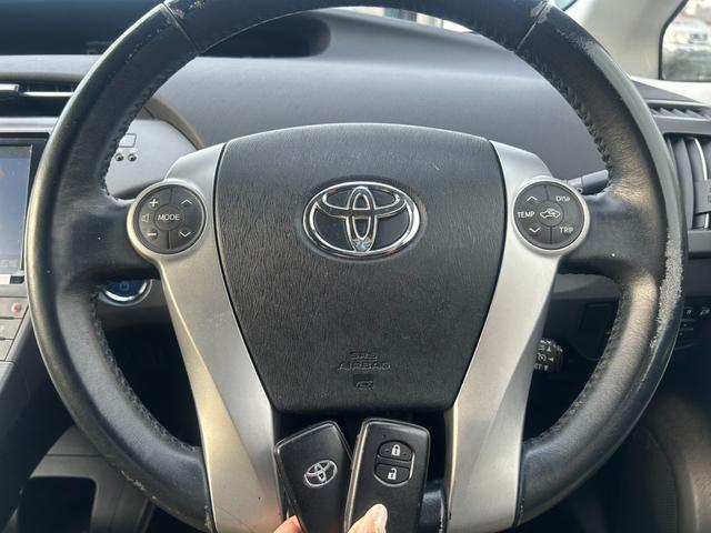 プリウス Gツーリングセレクション 純正8インチナビ バックモニター ハーフレザーシート ETC(39枚目)