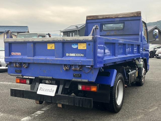 キャンター ダンプ 新明和ローダーダンプ 積載3t ディーゼル 3.2万km(7枚目)