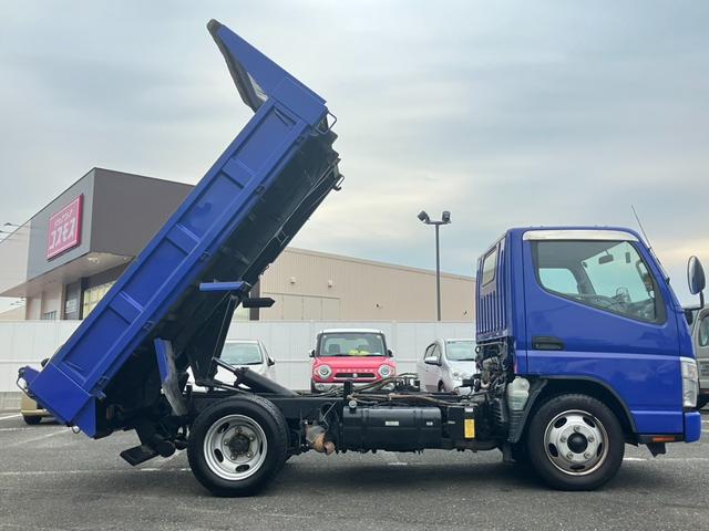 キャンター ダンプ 新明和ローダーダンプ 積載3t ディーゼル 3.2万km(12枚目)