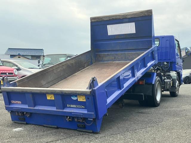 キャンター ダンプ 新明和ローダーダンプ 積載3t ディーゼル 3.2万km(14枚目)