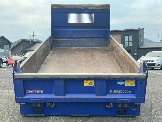 キャンター ダンプ 新明和ローダーダンプ 積載3t ディーゼル 3.2万km(15枚目)