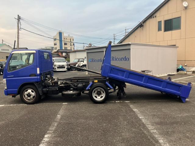 キャンター ダンプ 新明和ローダーダンプ 積載3t ディーゼル 3.2万km(16枚目)