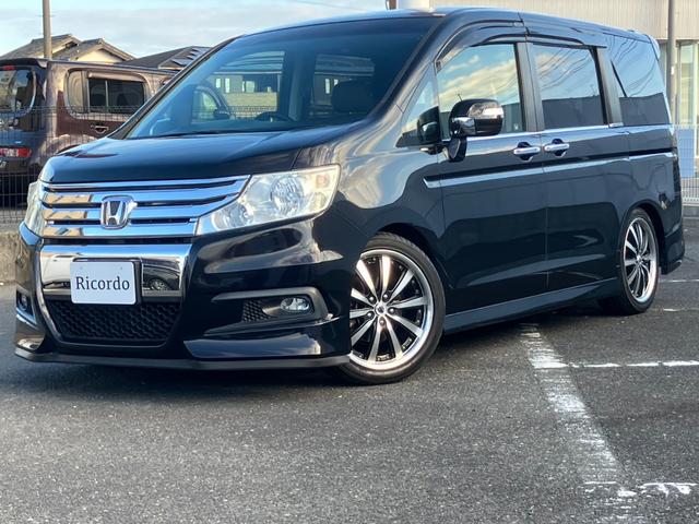 ステップワゴンスパーダ Z 社外ナビ 社外アルミホイール 車高調(2枚目)