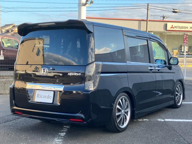 ステップワゴンスパーダ Z 社外ナビ 社外アルミホイール 車高調(6枚目)