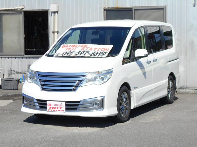 セレナ ライダー　Ｓ－ハイブリッド　ワンオーナー／禁煙車／ナビ／バックカメラ／ＥＴＣ／キーフリー／フォグランプ／オートエアコン／チルトハンドル／シートリフター／スモークドガラス／アイドリングストップ（7枚目）