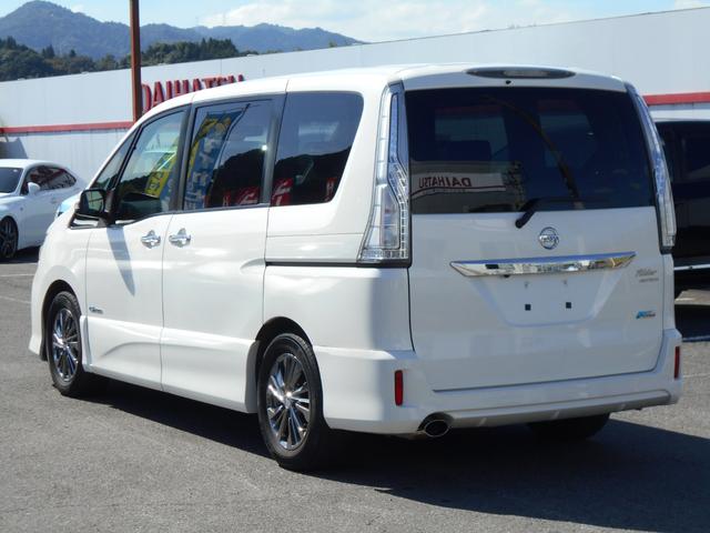 セレナ ライダー　Ｓ－ハイブリッド　ワンオーナー／禁煙車／ナビ／バックカメラ／ＥＴＣ／キーフリー／フォグランプ／オートエアコン／チルトハンドル／シートリフター／スモークドガラス／アイドリングストップ（9枚目）