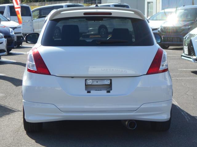 スイフト XL ナビ/バックカメラ/ETC/ドライブレコーダー/車高調(減衰調整付)/柿本(改)マフラー/パワーチャンバー/ディスチャージヘッドランプ/フォグランプ/オートエアコン/純正エアロ/16インチホイール(3枚目)