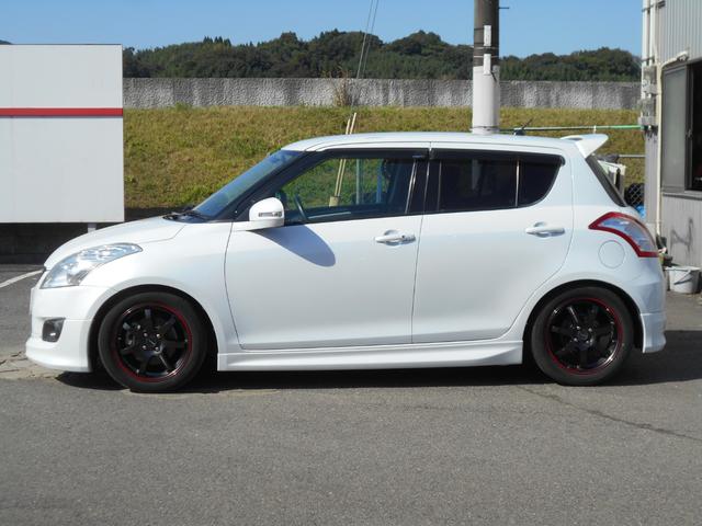 スイフト XL ナビ/バックカメラ/ETC/ドライブレコーダー/車高調(減衰調整付)/柿本(改)マフラー/パワーチャンバー/ディスチャージヘッドランプ/フォグランプ/オートエアコン/純正エアロ/16インチホイール(5枚目)