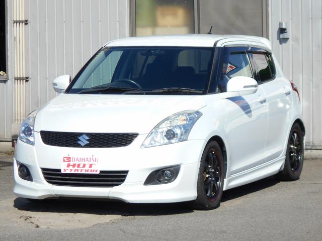 スイフト XL ナビ/バックカメラ/ETC/ドライブレコーダー/車高調(減衰調整付)/柿本(改)マフラー/パワーチャンバー/ディスチャージヘッドランプ/フォグランプ/オートエアコン/純正エアロ/16インチホイール(7枚目)