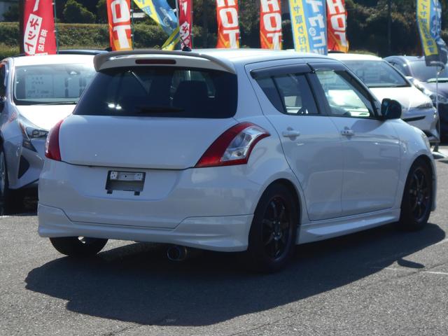 スイフト XL ナビ/バックカメラ/ETC/ドライブレコーダー/車高調(減衰調整付)/柿本(改)マフラー/パワーチャンバー/ディスチャージヘッドランプ/フォグランプ/オートエアコン/純正エアロ/16インチホイール(8枚目)