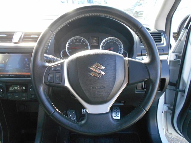 スイフト XL ナビ/バックカメラ/ETC/ドライブレコーダー/車高調(減衰調整付)/柿本(改)マフラー/パワーチャンバー/ディスチャージヘッドランプ/フォグランプ/オートエアコン/純正エアロ/16インチホイール(42枚目)