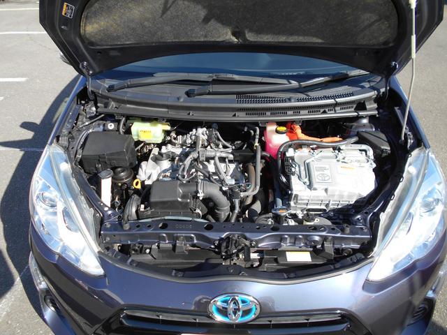 アクア Ｓ　車検２年／ナビ／禁煙車／前後ドライブレコーダー／ＥＴＣ／ＬＥＤヘッドランプ／オートライト／オートエアコン／スマートキー×２／チルトハンドル／シートリフター／ヘッドライトレベライザー／スモークドガラス（54枚目）