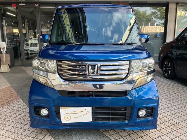 N-BOXカスタム G・ターボパッケージ ナビ TV ETC 両側電動スライドドア プッシュスタート(4枚目)