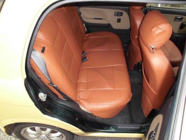 ミラジーノ 　ＥＴＣ　ＣＤ　フォグランプ　ミニライトアルミ　革調シートカバー　エアコン　パワステ　パワーウインド　運転席助手席エアバック（7枚目）