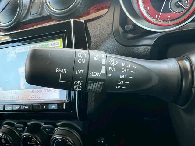 スイフトスポーツ ベースグレード　柿本改シングルマフラー／クスコ車高調／ＭＦＦマッドフラップ／ネオプロトペダル／セーフティサポート／全方位モニター用カメラパッケージ／純正８インチナビ／コムテックミラー型ドライブレコーダー／禁煙（25枚目）