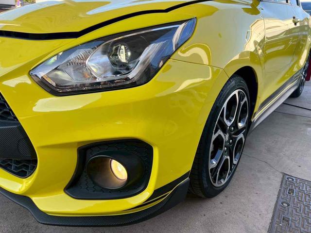 スイフトスポーツ ベースグレード　柿本改シングルマフラー／クスコ車高調／ＭＦＦマッドフラップ／ネオプロトペダル／セーフティサポート／全方位モニター用カメラパッケージ／純正８インチナビ／コムテックミラー型ドライブレコーダー／禁煙（30枚目）