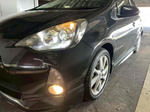 アクア Gブラックソフトレザーセレクション ETC バックカメラ ナビ TV アルミホイール オートライト ヘッドライトウォッシャー スマートキー 電動格納ミラー シートヒーター CVT 盗難防止システム 衝突安全ボディ ABS ESC(32枚目)