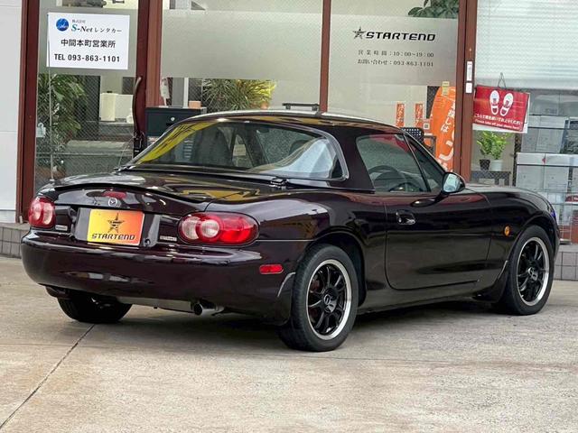 ロードスター SP オープンカー/ハードトップ/BOSEサウンド/社外AW/スポーツカー/ETC/AT/キーレスエントリー/衝突安全ボディ/ABS/CD/MD/カセット/エアコン/パワーステアリング パワーウィンドウ(4枚目)