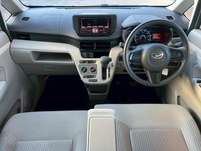 ムーヴ Ｌ　車検令和９年６月　ｃａｒｒｏｚｚｅｒｉａオーディオ　ＣＤ　ラジオ　ＡＵＸ　アイドリングストップ　横滑り防止装置　ヘッドライトレベライザー　ベンチシート　アームレスト　分割倒式リアシート　キーレス　禁煙（5枚目）