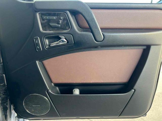 Gクラス G350d ラグジュアリーP/純正ナビ/バックモニター/フルセグTV/ハーマンカードン/サンルーフ/ブラインドスポットモニター/茶革/ETC/パワーシート/シートヒーター/クリアランスソナー/クルコン/禁煙(38枚目)