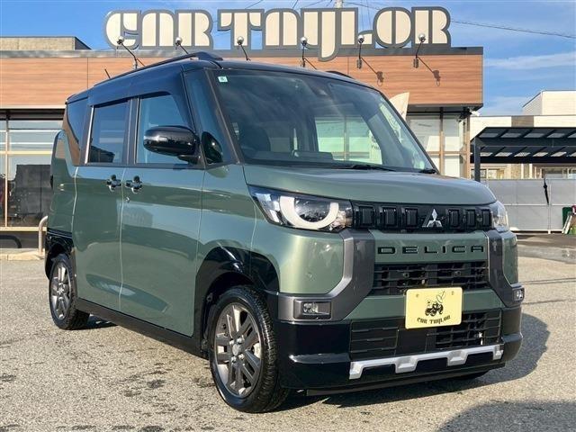 デリカミニ G プレミアム メモリーナビ Bluetooth接続 デジタルインナーミラー LEDライト 両側パワースライドドア スマートキー 純正アルミホイール オートエアコン(3枚目)