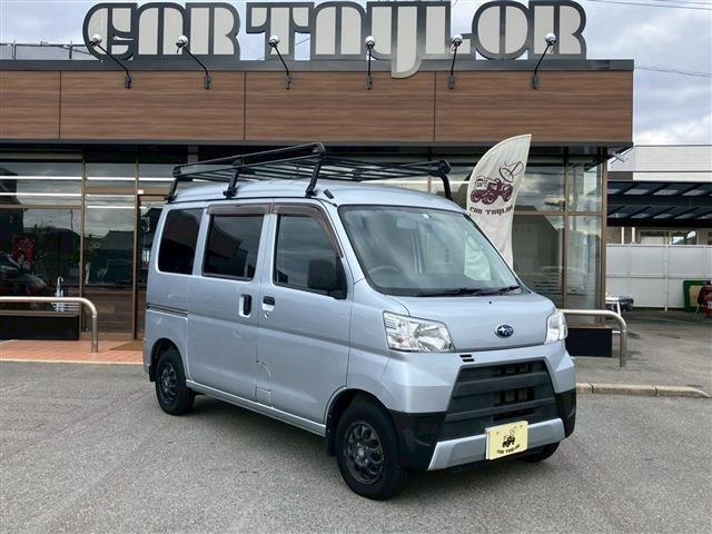 サンバーバン 　社外ナビＴＶ　バックカメラ　ＥＴＣ　ドライブレコーダー　社外ホイール　ルーフキャリア（3枚目）