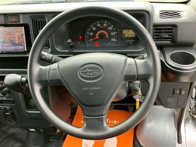 サンバーバン 　社外ナビＴＶ　バックカメラ　ＥＴＣ　ドライブレコーダー　社外ホイール　ルーフキャリア（30枚目）