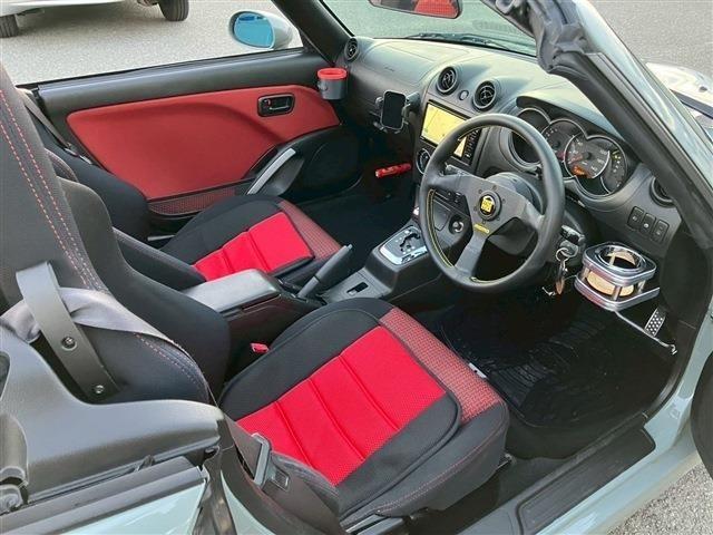 コペン 2ndアニバーサリーエディション 全塗装済み 社外ナビTV 社外AW 社外ハンドル(2枚目)