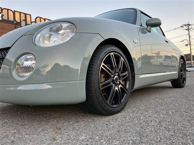 コペン 2ndアニバーサリーエディション 全塗装済み 社外ナビTV 社外AW 社外ハンドル(12枚目)