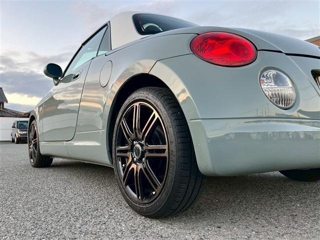 コペン 2ndアニバーサリーエディション 全塗装済み 社外ナビTV 社外AW 社外ハンドル(13枚目)