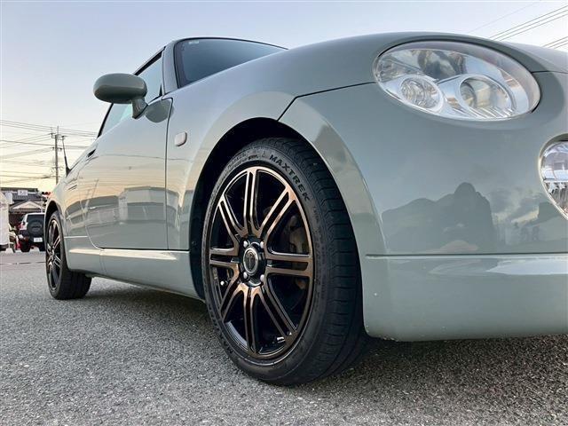 コペン 2ndアニバーサリーエディション 全塗装済み 社外ナビTV 社外AW 社外ハンドル(15枚目)