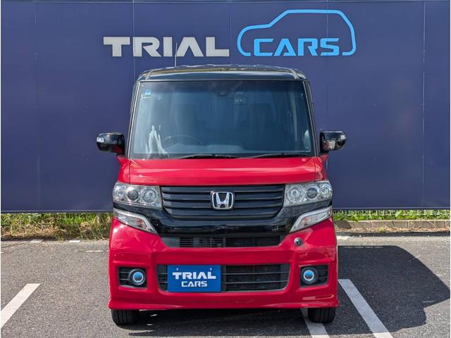 Ｎ－ＢＯＸカスタム Ｇ・Ａパッケージ　ドライブレコーダー　ＥＴＣ　バックカメラ　両側スライド・片側電動　ナビ　ＴＶ　衝突被害軽減システム　オートライト　ＨＩＤ　スマートキー　アイドリングストップ　電動格納ミラー　ベンチシート　後席モニター（2枚目）