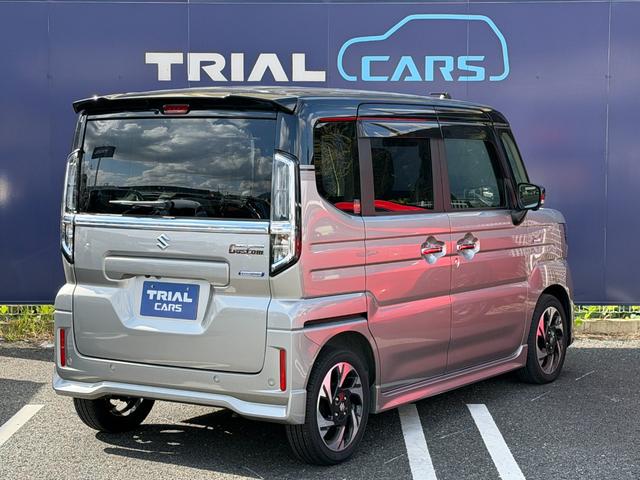 スペーシアカスタム ハイブリッドXS ETC 全周囲カメラ 両側電動スライドドア ナビ TV クリアランスソナー オートクルーズコントロール レーンアシスト 衝突被害軽減システム LEDヘッドランプ スマートキー アイドリングストップ(14枚目)