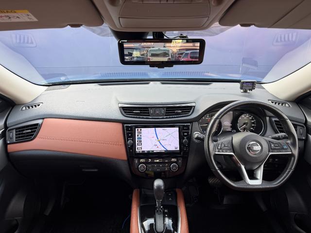 エクストレイル 純正フルセグナビETCナビ連動ドライブレコーダーデジタルインナーミラー全方位カメラシートヒーターパワーリアゲートCD/DVD再生禁煙車スマートキー(12枚目)