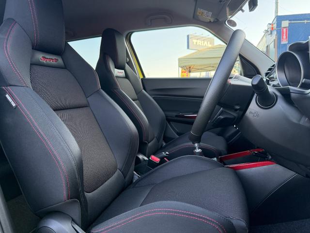 スイフトスポーツ ベースグレード 6MT クルーズコントロール シートヒーター Bluetooth ETC エアコン・クーラー パワステ パワーウィンドウ キーレス(13枚目)