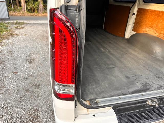 レジアスエースバン ロングDX GLパッケージ ドライブレコーダー 社外ナビ ETC 電動格納ドアミラー エアロ 社外アルミホイール ルーフキャリア付 車検1年付(15枚目)