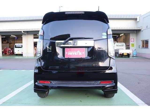 Ｎ－ＷＧＮカスタム Ｇ・Ａパッケージ　純正ナビ地デジＴＶ　バックカメラ　ＥＴＣ　スマートキー　プッシュスターター　ベンチシート　ＨＩＤヘッドライト　純正アルミホイール　衝突軽減ブレーキ　アイドリングストップ　横滑り防止装置（6枚目）