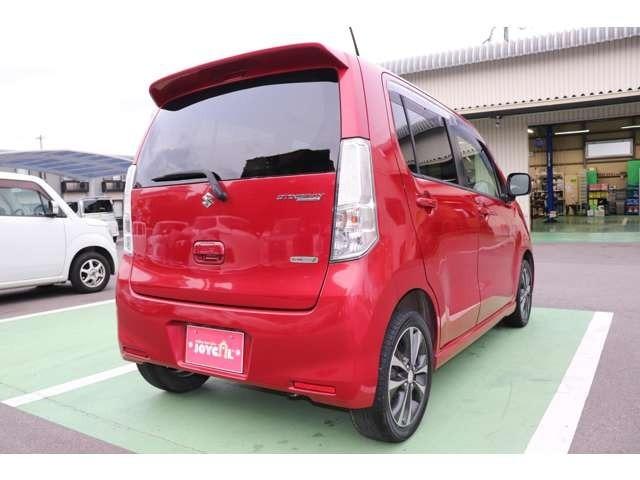 ワゴンＲスティングレー Ｔ　ターボ車　走行６００００ｋｍ　ナビ地デジＴＶ　パドルシフト付ＣＶＴ　スマートキー　プッシュスターター　ＨＩＤヘッドライト　純正エアロ　純正アルミホイール　アイドリングストップ（5枚目）