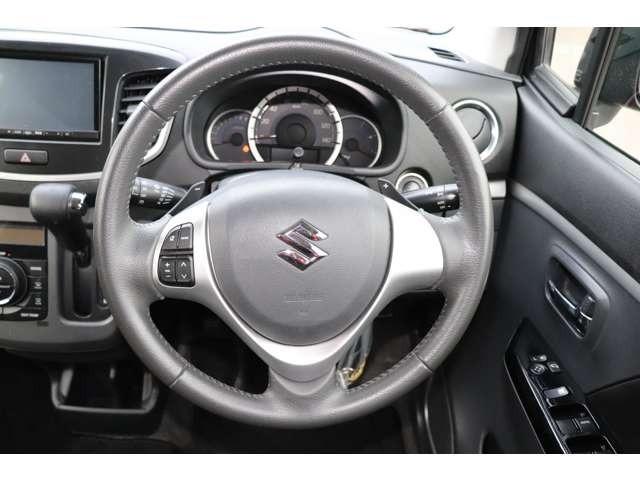 ワゴンＲスティングレー Ｔ　ターボ車　走行６００００ｋｍ　ナビ地デジＴＶ　パドルシフト付ＣＶＴ　スマートキー　プッシュスターター　ＨＩＤヘッドライト　純正エアロ　純正アルミホイール　アイドリングストップ（11枚目）