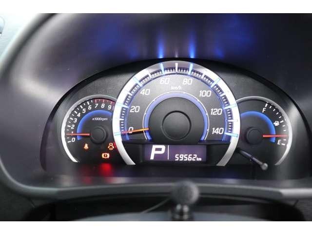 ワゴンＲスティングレー Ｔ　ターボ車　走行６００００ｋｍ　ナビ地デジＴＶ　パドルシフト付ＣＶＴ　スマートキー　プッシュスターター　ＨＩＤヘッドライト　純正エアロ　純正アルミホイール　アイドリングストップ（17枚目）