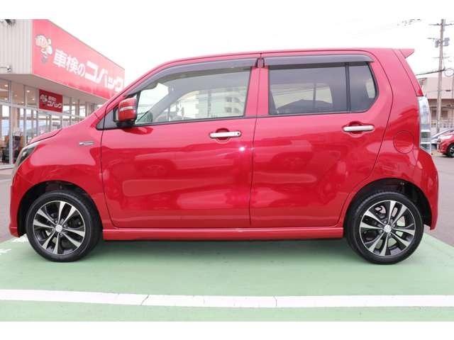 ワゴンＲ ２０周年記念車　走行１５０００ｋｍ　ＨＩＤヘッドライト　純正アルミ　衝突軽減ブレーキ　アイドリングストップ　横滑り防止装置　ナビ地デジＴＶ　バックカメラ　シートヒーター　オートＡＣ　ベンチシート　電動格納ドアミラー（8枚目）