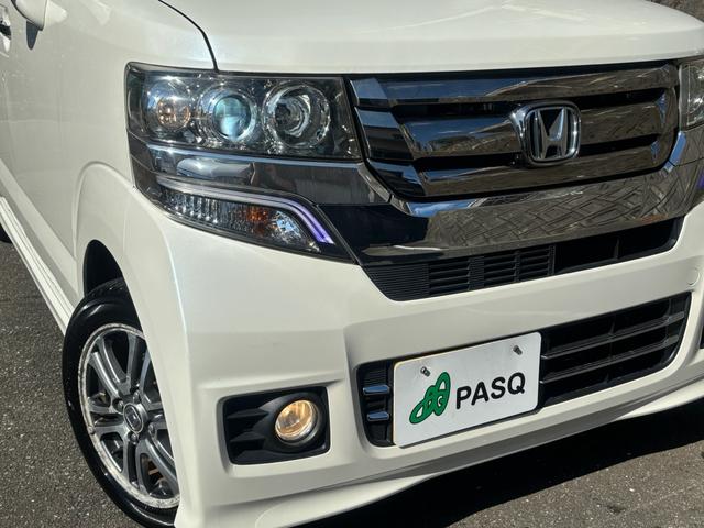 Ｎ－ＢＯＸカスタム Ｇ・Ｌパッケージ　後期型　両側パワースライド　純正ナビ　フルセグ　バックカメラ　ＥＴＣ　ＨＩＤヘッド　スマートキー　オートエアコン　Ｂｌｕｅｔｏｏｔｈオーディオ　２０２４年製ヨコハマタイヤ　オートリトラミラー（12枚目）